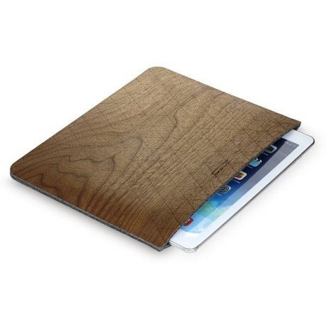 Деревянный Чехол Сумка Samdi Walnut для iPad Air 2