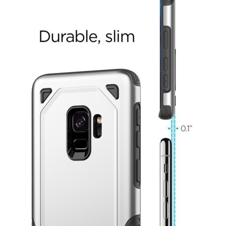 Противоударный чехол на Samsung Galaxy S9/G960 Shockproof Rugged Armor черный