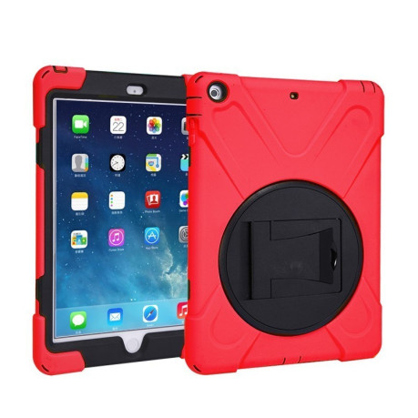 Противоударный Чехол 3 in 1 Shock-proof Detachable Stand красный для iPad Air