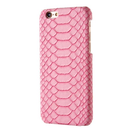 Пластиковый Чехол Snakeskin Texture Pink для iPhone 6, 6s