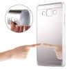 Зеркальный TPU Чехол Electroplating Mirror Silver для Samsung Galaxy A5 / A500
