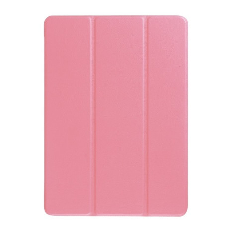 Чехол Custer Texture Three-folding Sleep / Wake-up розовый для iPad Pro 9.7