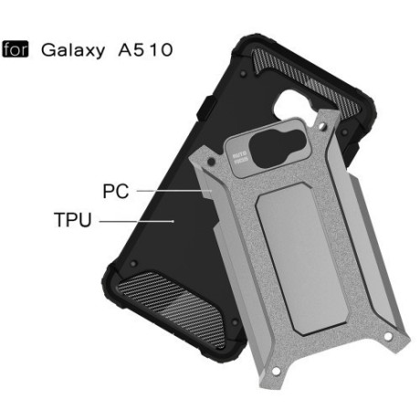 Противоударный Чехол Rugged Armor Grey для Samsung Galaxy A5 (2016) / A510