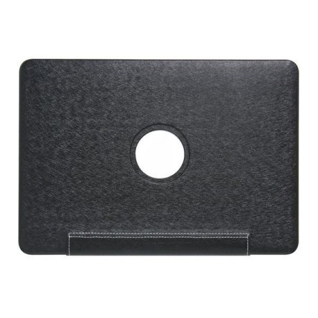 Нецарапающийся Чехол Silk Texture United PU Black для Macbook Air 11.6