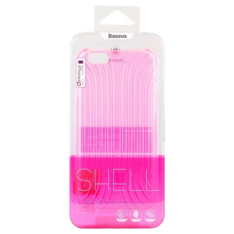 Пластиковый Чехол Baseus Shell Series Magenta для iPhone 6, 6S