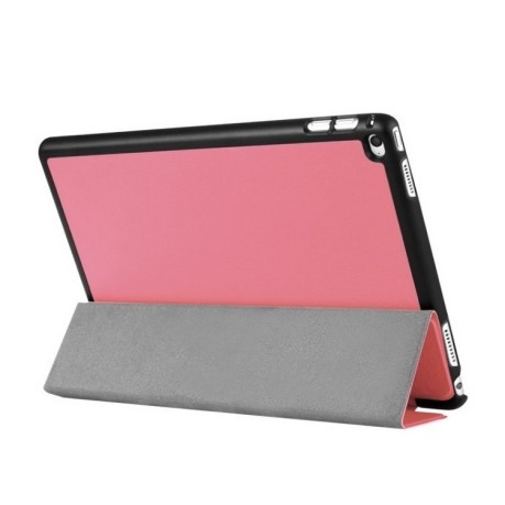 Чехол Custer Texture 3-folding Smart Case розовый для iPad Pro 12.9