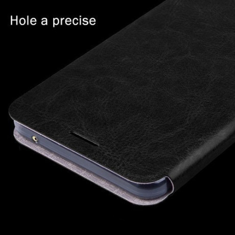 Кожаный Чехол Книжка Mofi Crazy Horse Texture Black для Samsung Galaxy A5 (2016) / A510