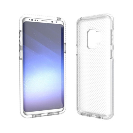 Противоударный чехол на Samsung Galaxy S9/G960 Basketball Texture Anti-collision белый