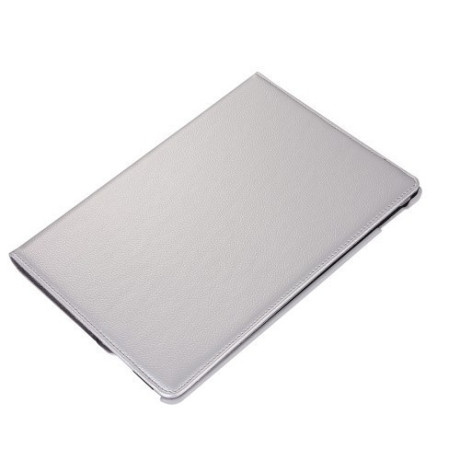 Кожаный Чехол Litchi Texture 360 Degree серебристый для iPad  Air 2019/Pro 10.5
