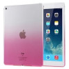 Прозрачный TPU чехол Haweel Slim Gradient Color  прозрачно-розовый для iPad Air 2
