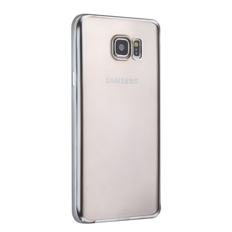 Чехол Electroplating TPU на Samsung Galaxy S6 / G920 (Silver)