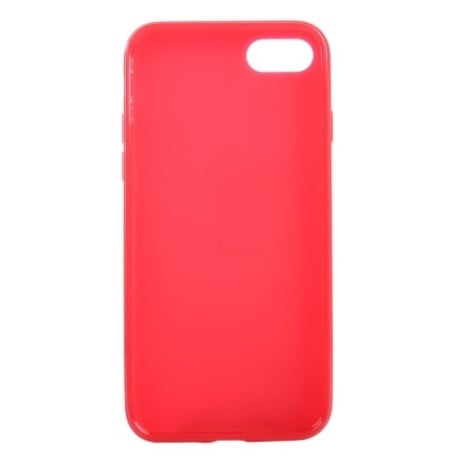 TPU Чехол Solid Color Smooth Surface Red iPhone SE 3/2 2022/2020/8/7