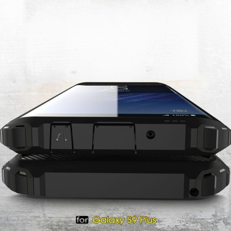 Противоударный чехол  Rugged Armor на Samsung Galaxy S9+/G965 серый