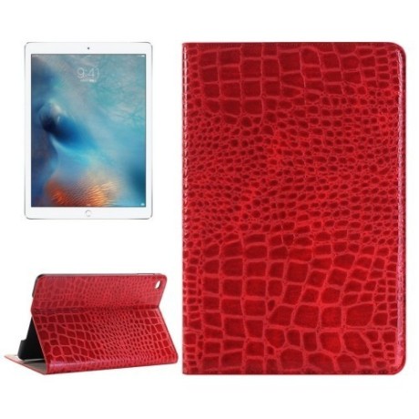 Кожаный Чехол Crocodile Texture красный для iPad Pro 12.9