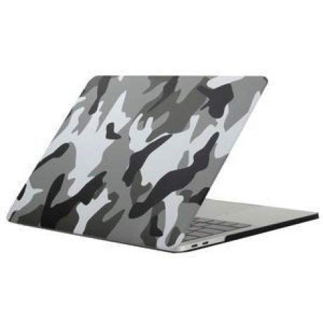 Чехол Grey Camouflage для 2016 New Macbook Pro 13.3