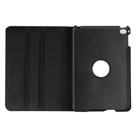 Кожаный Чехол 360 Degree Litchi Texture черный для iPad mini 4