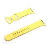 Ремешок Weave Texture для Apple Watch Series 8/7 41mm/40mm /38mm - желтый