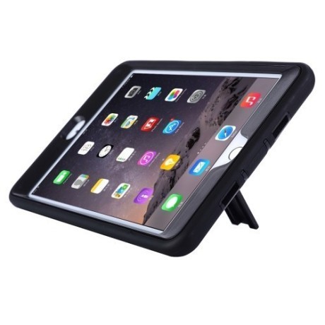 Противоударный Чехол Shock-resistant Double черный для iPad mini 4