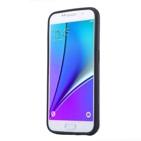 Металлический Чехол Motomo Brushed Texture Dark Blue для Samsung Galaxy Note 5