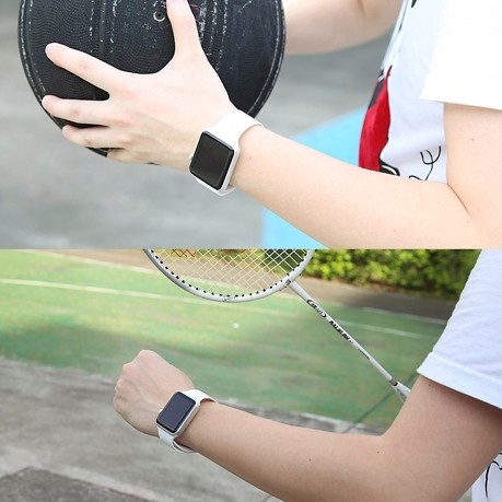 Ремешок Sport Band Grey  с разными по длине для Apple Watch 38 mm