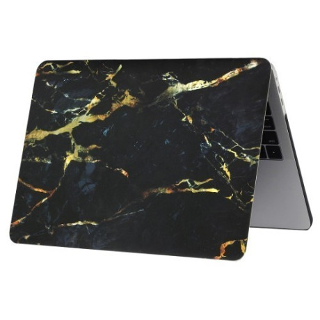 Мраморный Чехол Marble Black Gold Texture для 2016 New Macbook Pro 13.3 A1706/  A1708