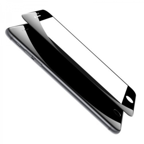 3D защитное стекло на весь экран для iPhone 6 Plus (Black)