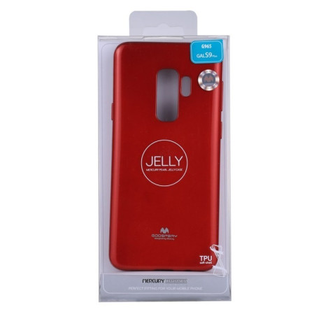 Чехол MERCURY GOOSPERY PEARL JELLY Series на Samsung Galaxy S9+/G965 красный