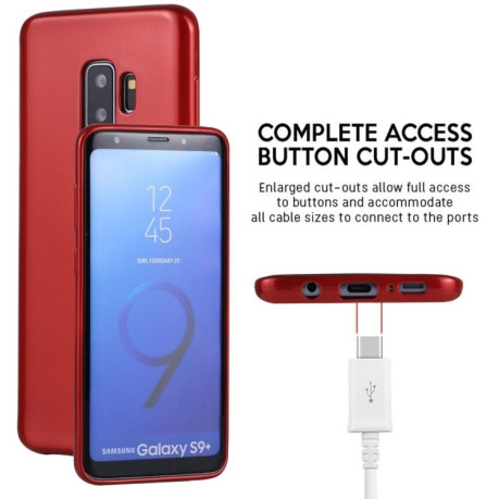 Чехол MERCURY GOOSPERY PEARL JELLY Series на Samsung Galaxy S9+/G965 красный