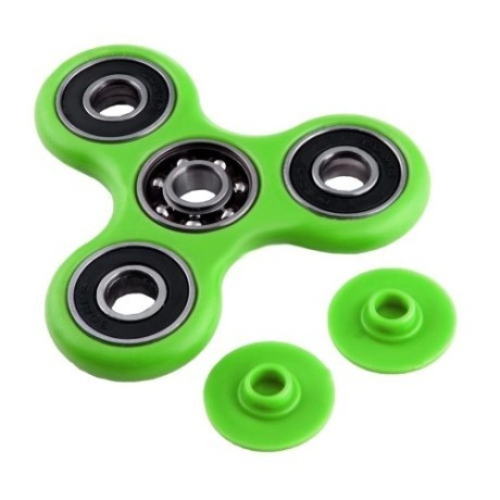 Металлический спиннер Зеленый Fidget Spinner ABS Black 1.5 минуты вращения