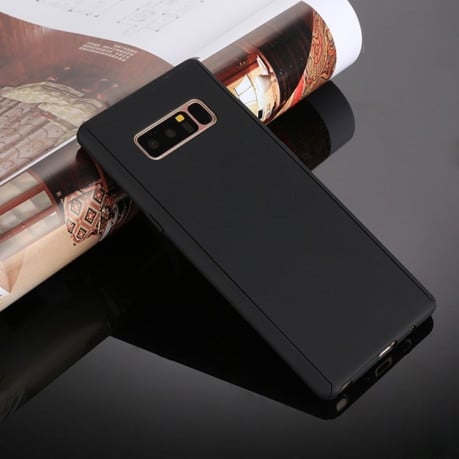3D чехол на Samsung Galaxy Note 8 360 Degree Full Coverage Protective черный