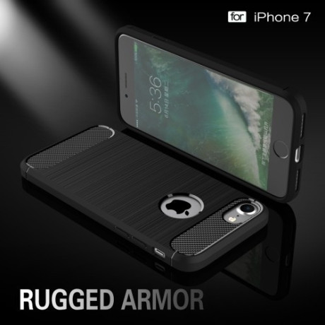 Противоударный Чехол Rugged Armor Черный для iPhone 7/8