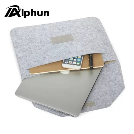 Чехол- конверт из войлока на MacBook Pro Retina 13 MacBook Air 13 серый Laptop case