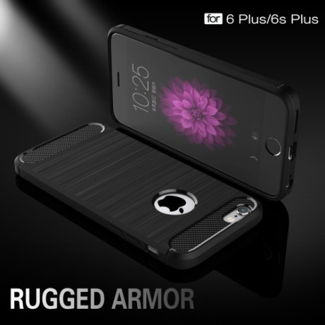 Противоударный Чехол Rugged Armor Black для iPhone 6 Plus, 6s Plus