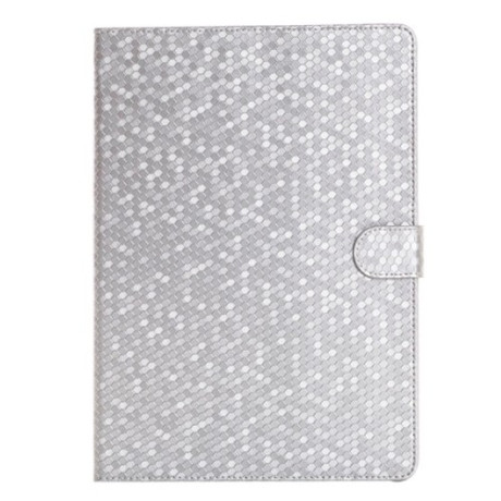 Кожаный Чехол Honeycomb Texture серебристый для iPad Air 2