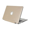 Нецарапающийся Чехол Silk Texture United PU Gold для Macbook Pro 15.4