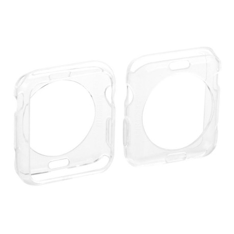 Прозрачный TPU Чехол Haweel Slim Series для Apple Watch 42 mm