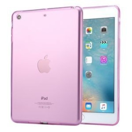 Прозрачный TPU чехол Haweel Slim розовый для iPad mini 3/ 2/ 1