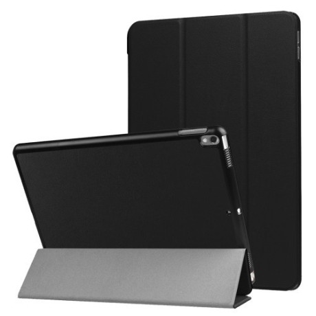 Чехол Litchi Texture 3-folding Smart Case черный для iPad  Air 2019/Pro 10.5