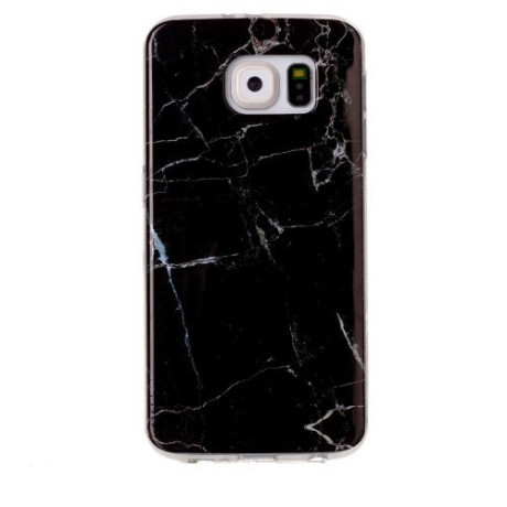 Мраморный Чехол Black Marbling для Samsung Galaxy S6 / G920