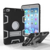 Противоударный Чехол с подставкой Kickstand Detachable 3 in 1 Hybrid черный и серый для iPad mini 3/ 2/ 1