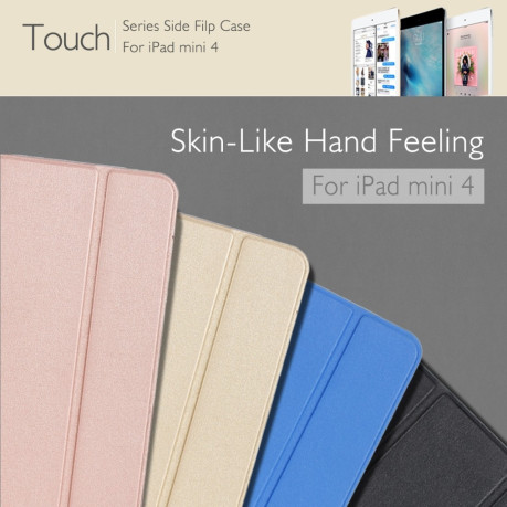 Кожаный Чехол Rock Touch Series Rose Gold для iPad mini 4