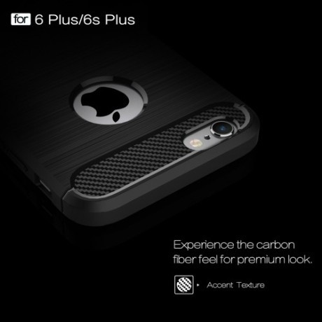 Противоударный Чехол Rugged Armor Black для iPhone 6 Plus, 6s Plus