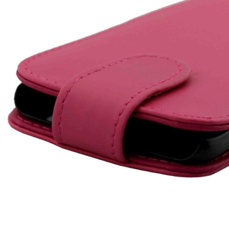 Кожаный флип чехол Colorful Vertical Flip Magnetic Button на Samsung Galaxy S6 / G920  (Magenta)