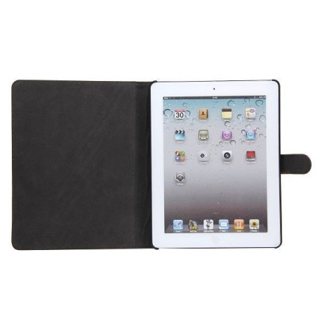 Чехол Folio Magnetic Flip серый для iPad 4/ 3/ 2