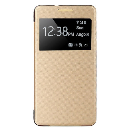 Золотой Чехол Книжка для Samsung Galaxy A5