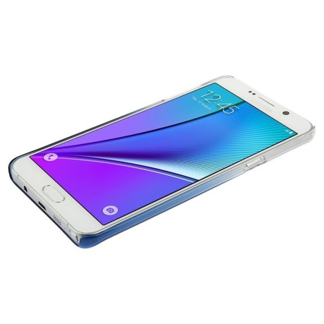 Прозрачный Чехол Baseus Gradient Blue для Samsung Galaxy Note 5