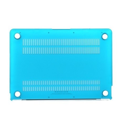 Чехол Colored Translucent Frosted Blue для Macbook 12