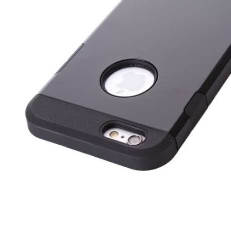 Противоударный Чехол Slim Armor Combination Black для iPhone 6 Plus 6S Plus