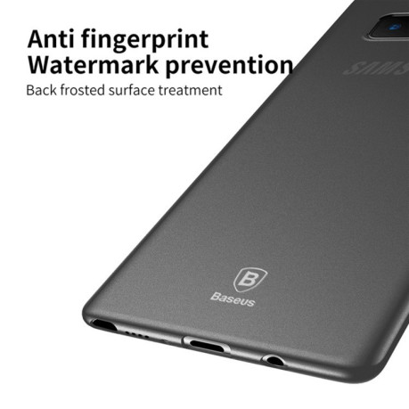 Ультратонкий Чехол Baseus на Samsung Galaxy Note 8 черный