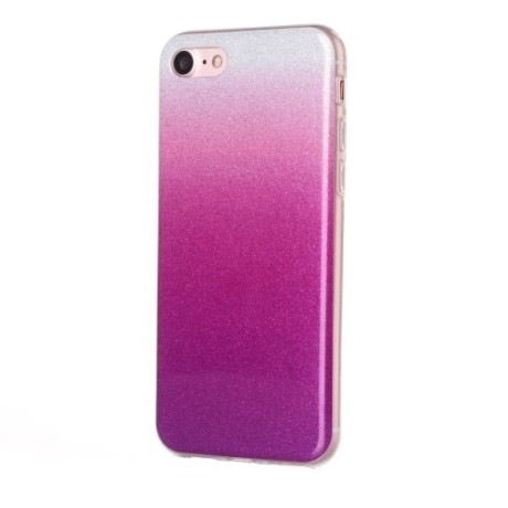 TPU Чехол Glitter Powder Magenta для iPhone SE 3/2 2022/2020/8/7